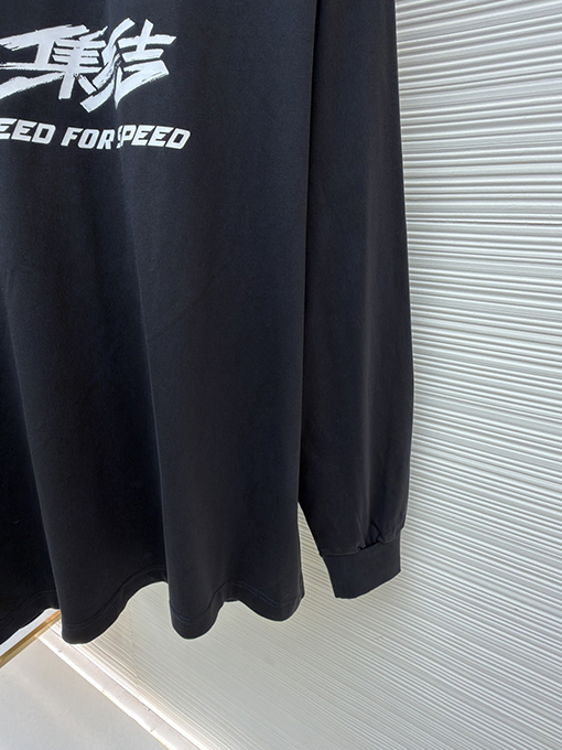 バレンシアガ Balenciaga  ニードフォースピードコラボレーション ロングスリーブシャツ