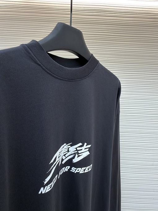 バレンシアガ Balenciaga  ニードフォースピードコラボレーション ロングスリーブシャツ