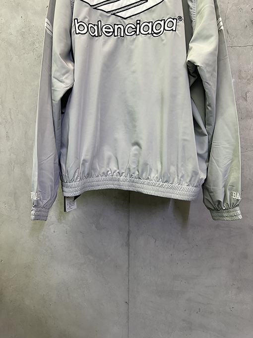 バレンシアガ BALENCIAGA Football シリーズ 3M 刺繍ナイロン カジュアル ウィンドブレーカー ジャケット