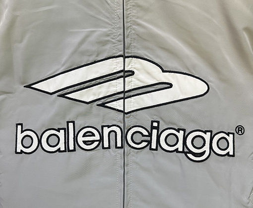 バレンシアガ BALENCIAGA Football シリーズ 3M 刺繍ナイロン カジュアル ウィンドブレーカー ジャケット