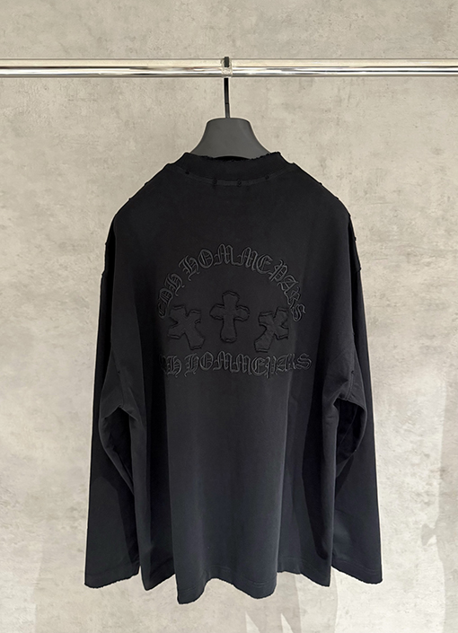クロムハーツ 人気の長袖刺繍スウェットシャツ