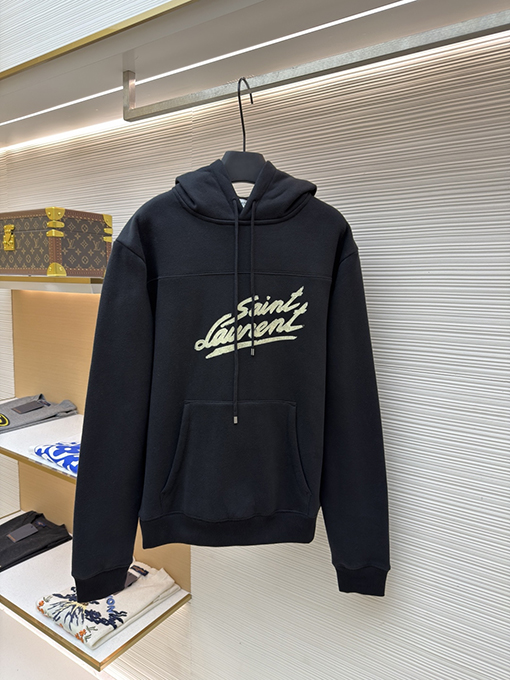 サンローランスーパーコピー SAINT LAURENT ロゴプリントパーカー