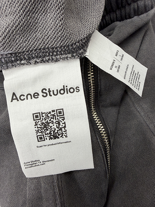 アクネストゥディオズ Acne Studios ダメージロゴりカジュアルパンツ