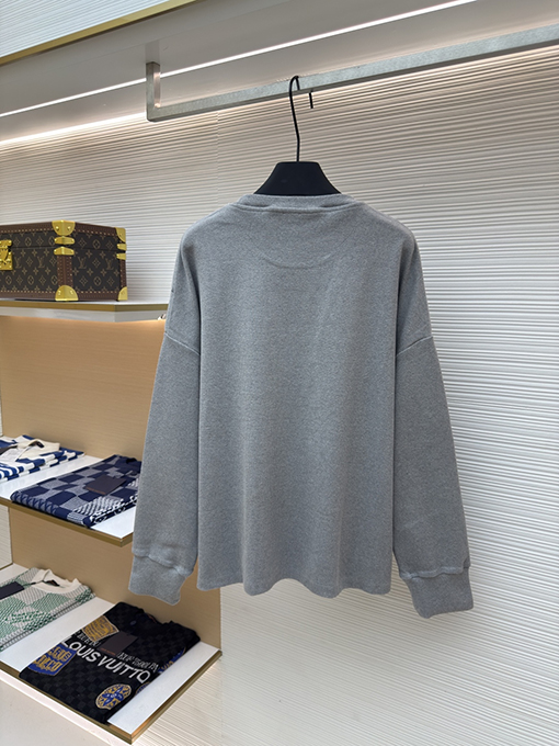 ロエベ 刺繍り長袖シャツ