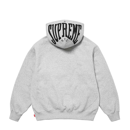 シュプリーム WARM Up Hooded Sweatshirt プリントパーカー