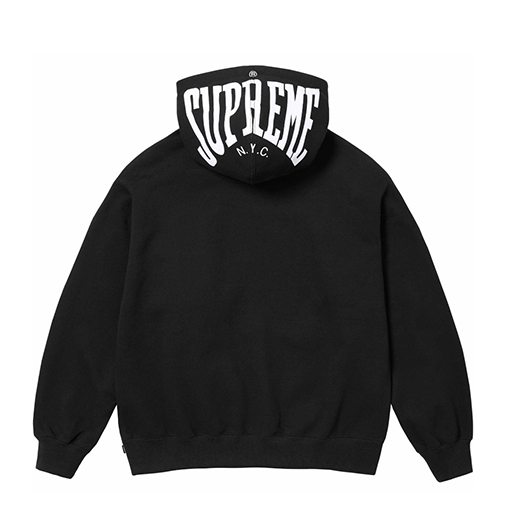 シュプリーム WARM Up Hooded Sweatshirt プリントパーカー