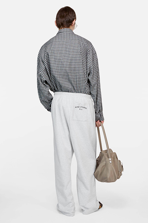アクネストゥディオズ Acne Studios ロゴチェック柄長袖シャツ