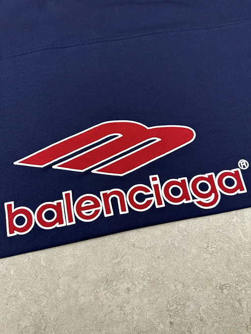 バレンシアガスーパーコピー Balenciaga アメリカンフットボール半袖Tシャツ