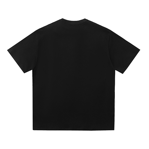 ロエベ LOEWE 刺繍文字とフェイクポケット付きフォームプリントタイダイ半袖Tシャツ