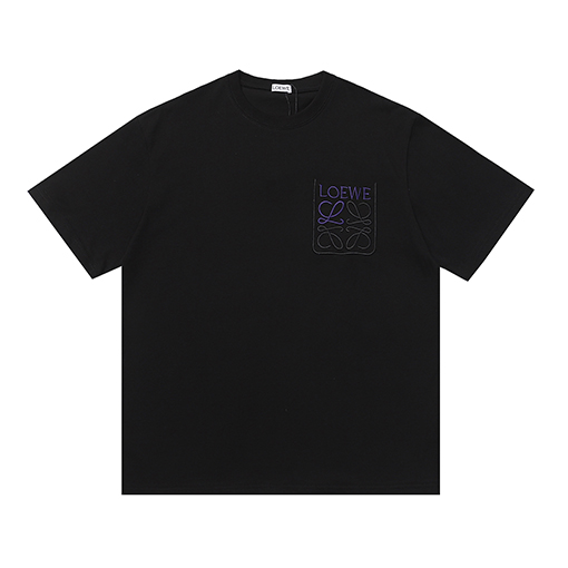 ロエベスーパーコピー LOEWE 刺繍ポケット半袖Tシャツ