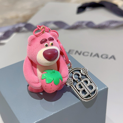 バレンシアガ Balenciaga バッグチャームキーホルダー