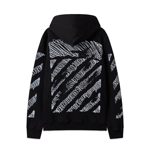 オフホワイトコピー off white 新しい460gのルーズフィットフード付きスウェットシャツ