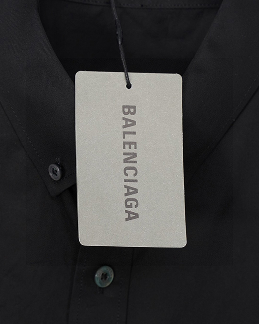 バレンシアガ Balenciaga WiFi バレンタインデー限定の蛍光カラーチェンジロゴプリント長袖ルーズフィットシャツ