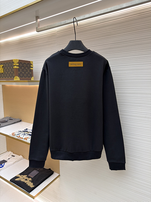 ルイヴィトン LV 星の刺繍入りクルーネック スウェットシャツ