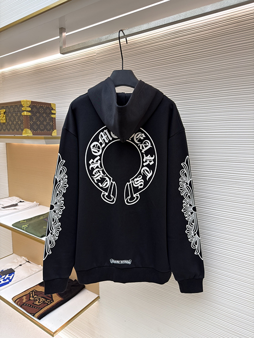 クロムハーツ ホースシューキリン ジップアップフード付きジャケット