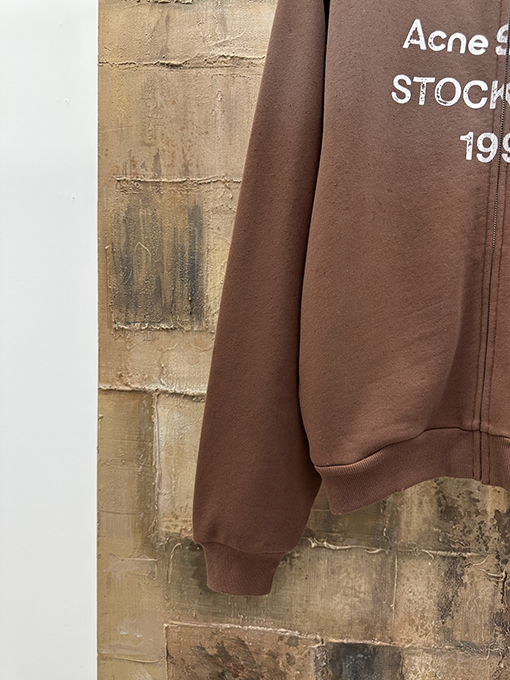 アクネストゥディオズコピー Acne Studios プリント柄ジップアップジャケット