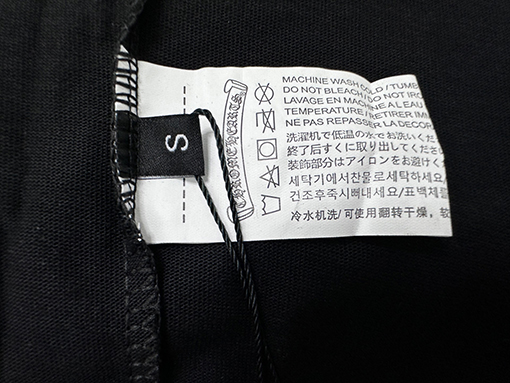 クロムハーツコピー プリント入りクルーネック半袖Tシャツ