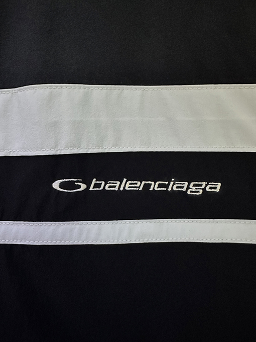 バレンシアガ Balenciaga カラーブロックのウィンドブレーカージャケット