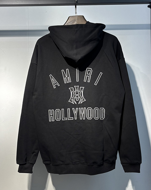 アミリ AMIRI 秋と冬の新しいフード付きスウェットシャツ