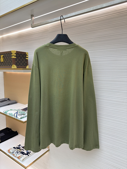 アクネストゥディオズスーパーコピー Acne Studios 1996 泥染め水洗いダメージをした長袖シャツ