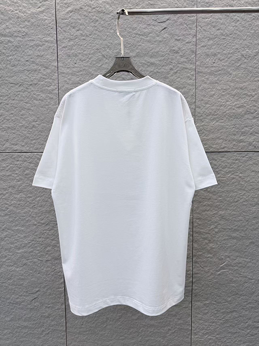 ロエベスーパーコピー LOEWE 新作タッセル刺繍入り半袖Tシャツ