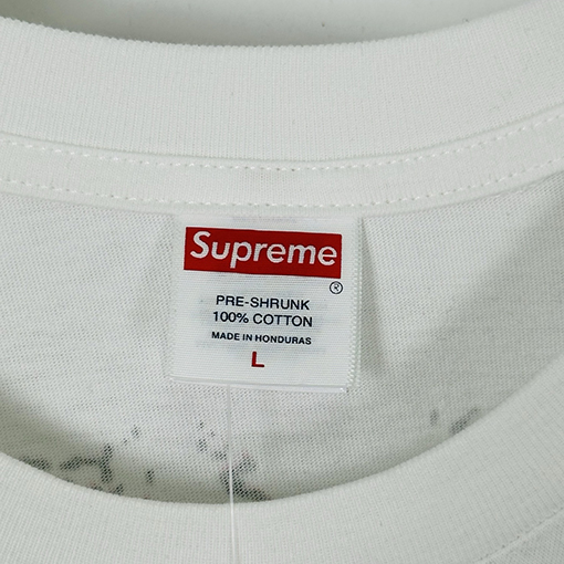シュプリームコピー SUPREME TAG TEE 大きなロゴプリントの半袖Tシャツ