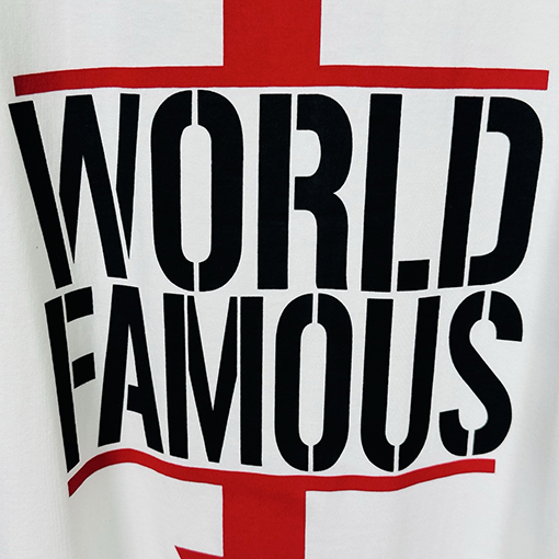 シュプリームコピー Supreme 26SS WORLD FAMOUS TEE アロー クラシック レター 半袖Tシャツ