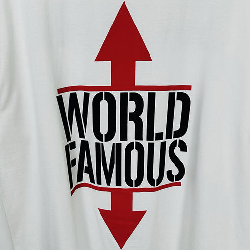 シュプリームコピー Supreme 26SS WORLD FAMOUS TEE アロー クラシック レター 半袖Tシャツ