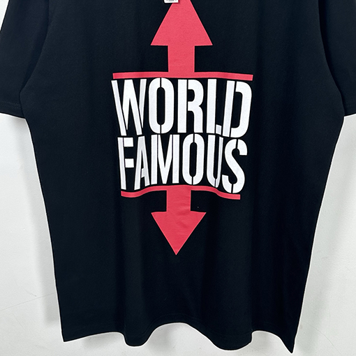 シュプリームコピー Supreme 26SS WORLD FAMOUS TEE アロー クラシック レター 半袖Tシャツ