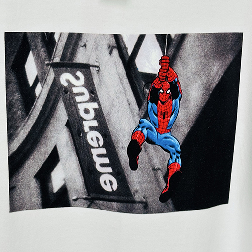 シュプリームコピー Supreme SS26 SPIDER-MAN TEE スパイダーマンプリント半袖Tシャツ