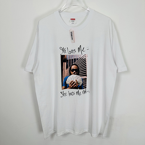 シュプリームコピー Supreme MAX B TEE ヒップホップアーティストのキャラクタープリント入り半袖Tシャツ