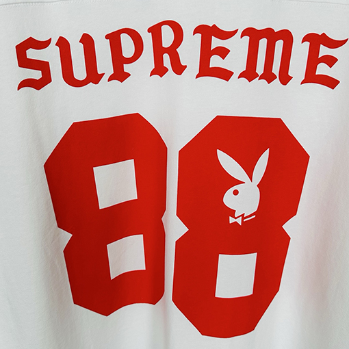 シュプリームスーパーコピー SUPREME L/S FOOTBALL TOP ラビットプレイボーイ88番長袖シャツ