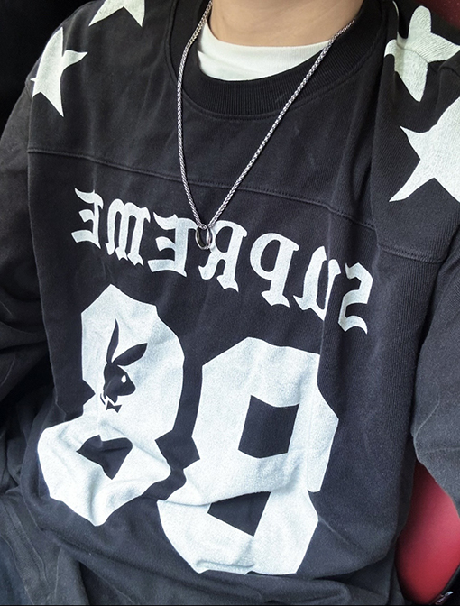 シュプリームスーパーコピー SUPREME L/S FOOTBALL TOP ラビットプレイボーイ88番長袖シャツ