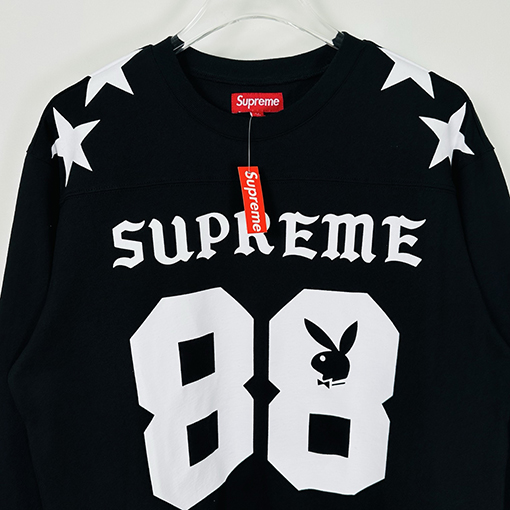シュプリームスーパーコピー SUPREME L/S FOOTBALL TOP ラビットプレイボーイ88番長袖シャツ