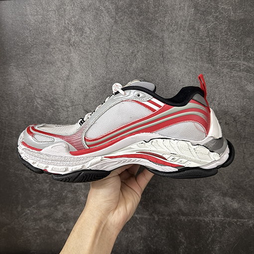 バレンシアガ Triple S .2 プラットフォームレースアップローカットチャンキースニーカー（XAバージョン）