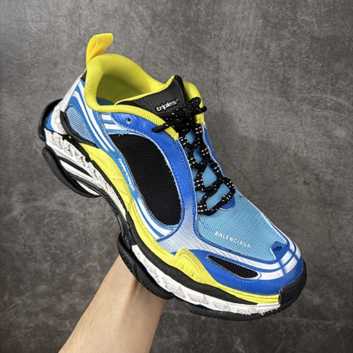 バレンシアガ Triple S .2 プラットフォームレースアップローカットチャンキースニーカー（XAバージョン）
