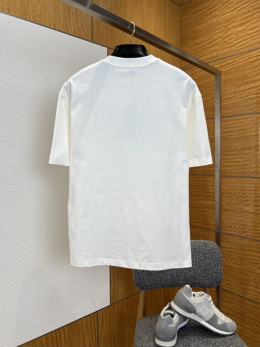 バーバリー 乗馬騎士ロゴ入りチェック柄プリント半袖Tシャツ