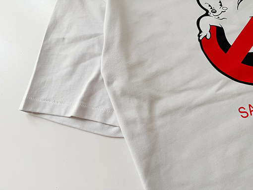 セントマイケルコピー SAINT HORROR ヴィンテージ風ダメージの半袖Tシャツ