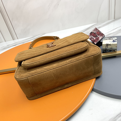 サンローラン レディーススタイリッシュなフロストカシミヤレザーバッグ