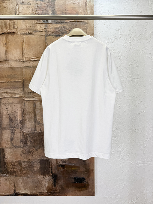 バーバリー 歯ブラシの刺繍ロゴ入り半袖Tシャツ