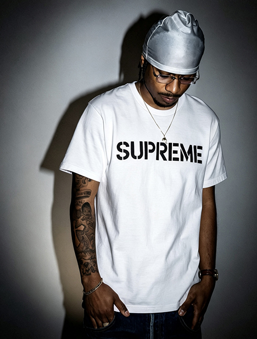 シュプリームコピー SUPREME ダメージのレタープリント入り半袖Tシャツ