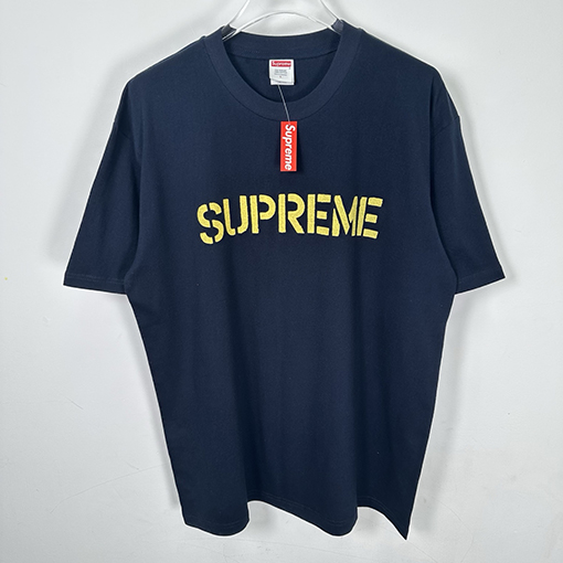 シュプリームコピー SUPREME ダメージのレタープリント入り半袖Tシャツ