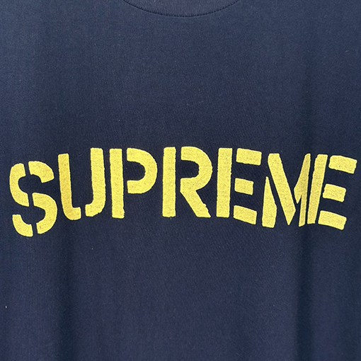 シュプリームコピー SUPREME ダメージのレタープリント入り半袖Tシャツ