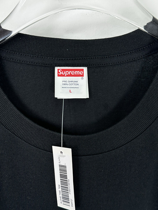 シュプリーム SUPREME ピンクのハート文字プリント半袖Tシャツ