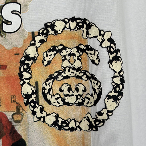 シュプリームスーパーコピー SUPREME TEARS コラボレーションプリント入り半袖Tシャツ