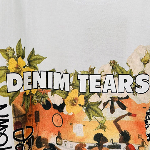 シュプリームスーパーコピー SUPREME TEARS コラボレーションプリント入り半袖Tシャツ