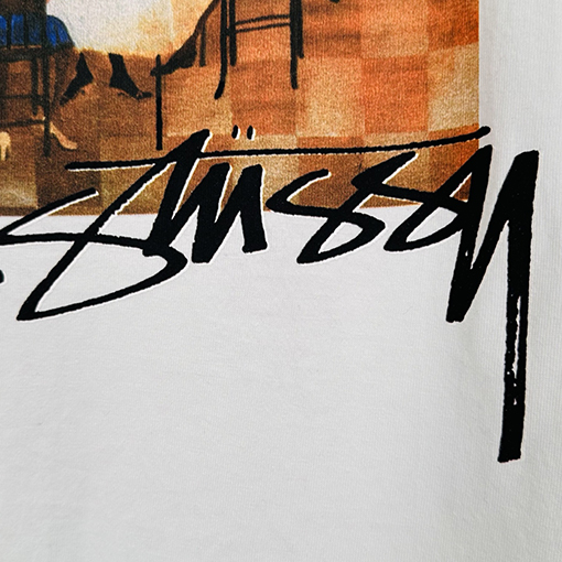 シュプリームスーパーコピー SUPREME TEARS コラボレーションプリント入り半袖Tシャツ
