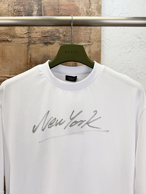 グッチ ニューヨーク 半袖Tシャツ