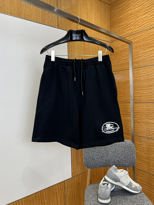バーバリー BURBERRY 乗馬騎士の刺繍入りカジュアルスウェットパンツ