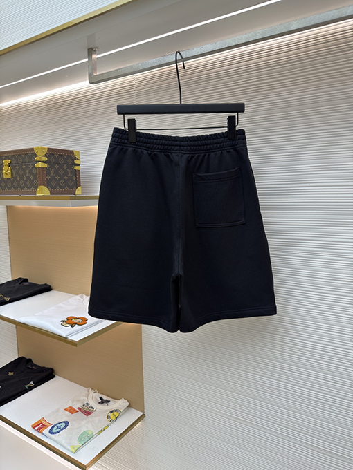 バーバリー 国旗の刺繍入りコットンショーツ